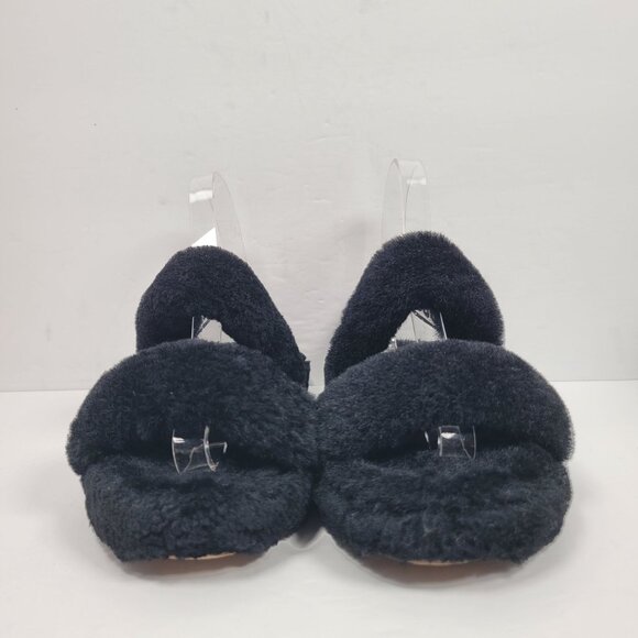 UGG Kid's Black Oh Yeah Slides Slipper S/N1115752K US Size 3 - Picture 3 of 8